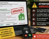 Attention arnaque ! Un faux démarchage pour un bilan énergétique gratuit promet un crédit mais vise à vous escroquer. Ne donnez jamais vos infos.