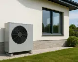 Unité extérieure d'une pompe à chaleur air/eau pour le refroidissement. Avis sur son efficacité et son installation.